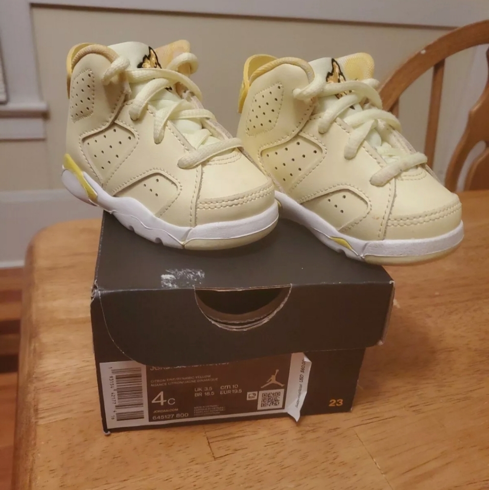 Jordan 6 Retro GG 'Citron Tint 4c